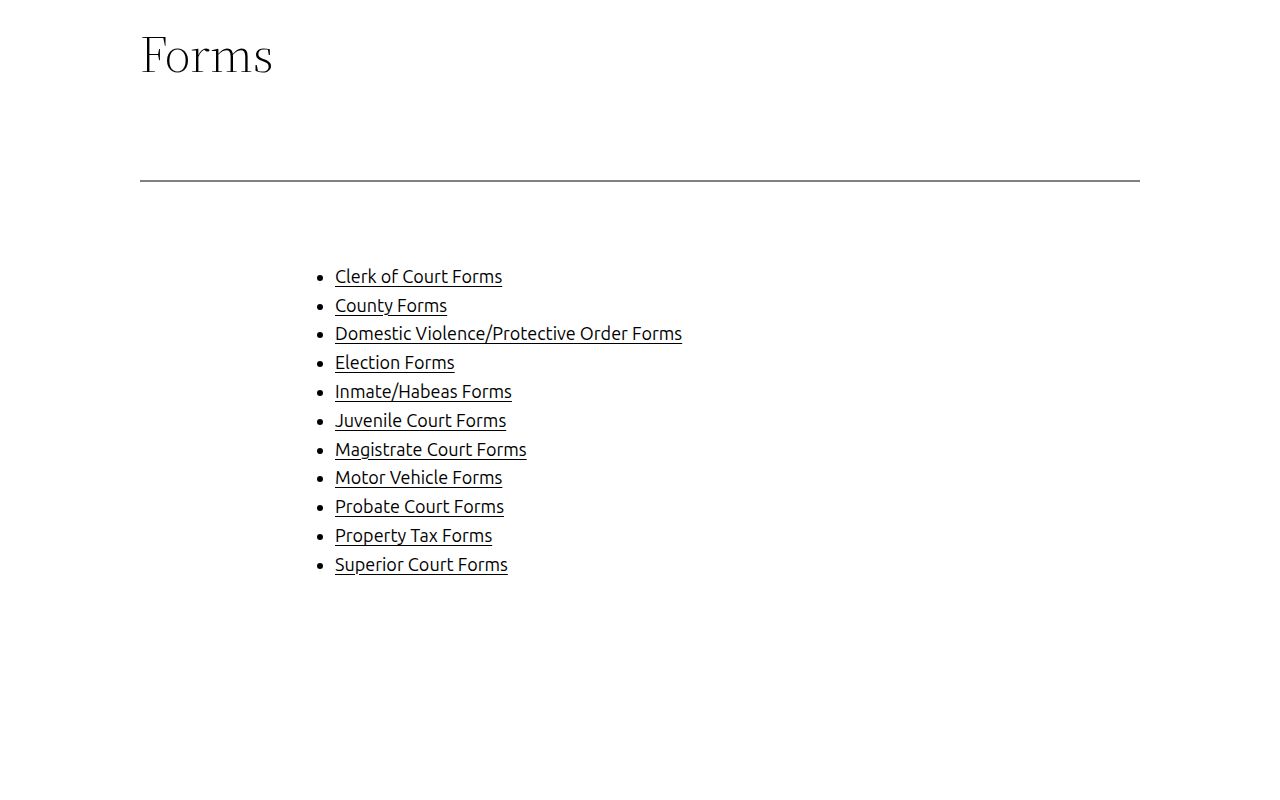Cook County criminal records forms directory